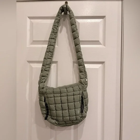 Free People Baby Carryall Bag in Stone Sage - Picture 1 of 4